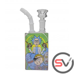 JUICE BOX GLASS WATER PIPE 7inch